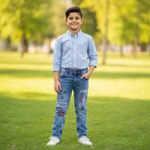 Kids Classic Fancy Jeans