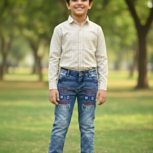 Kids Classic Blue Stylish Jeans