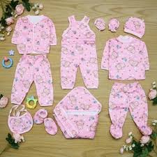 Baby Girl Cotton Set – Top & Bottom Complete Outfit
